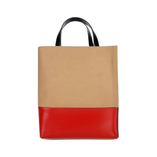 Panelled Tote Bag