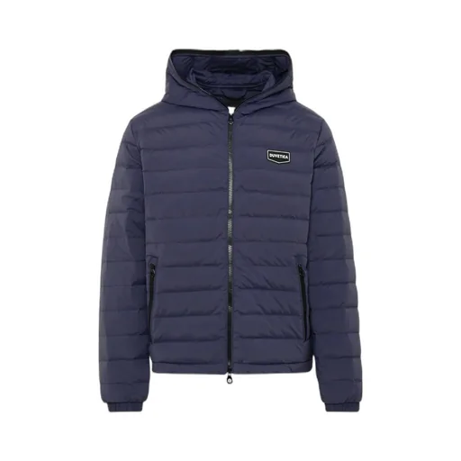 Logo-Patch Padded Coat
