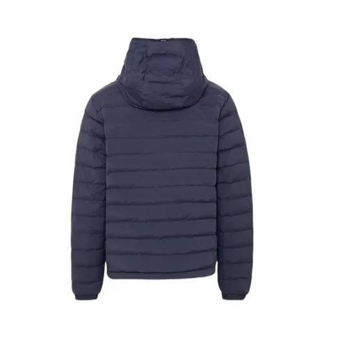 Logo-Patch Padded Coat