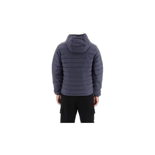 Logo-Patch Padded Coat