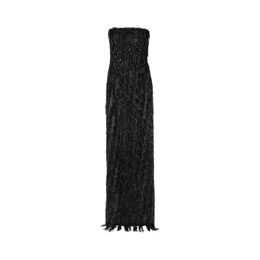 Tube Top Tassel Dress