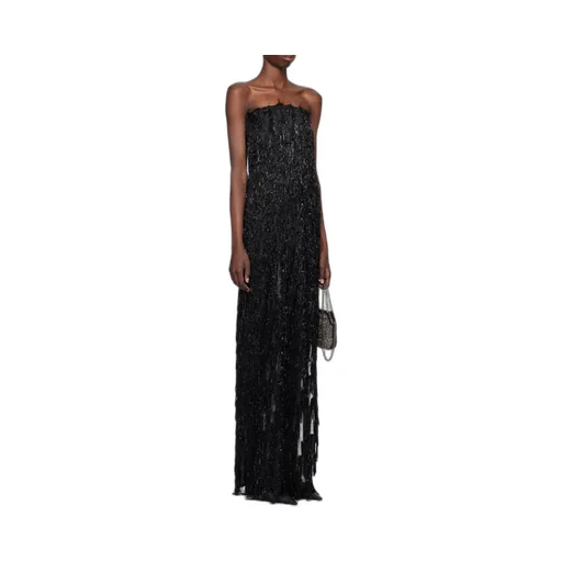 Tube Top Tassel Dress