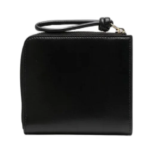 Jil Sander Logo Embossed Zip-Around Wallet
