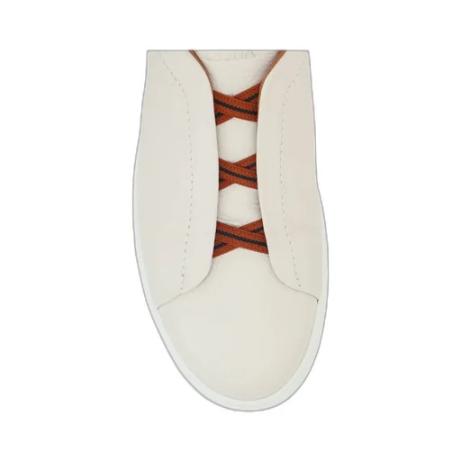 Zegna Triple Stitch Slip-On Sneakers