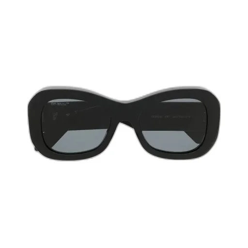 Oval-Frame Sunglasses