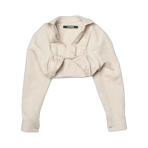 Jacquemus Long-Sleeved Cropped Bolero Shirt