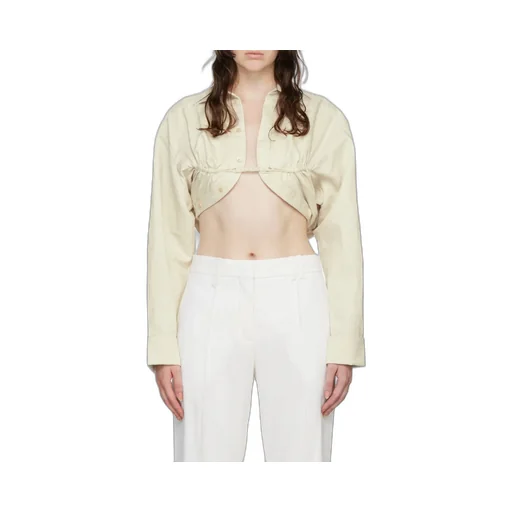 Jacquemus Long-Sleeved Cropped Bolero Shirt