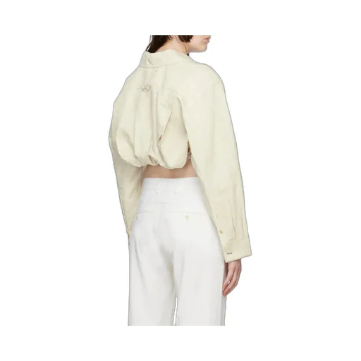 Jacquemus Long-Sleeved Cropped Bolero Shirt