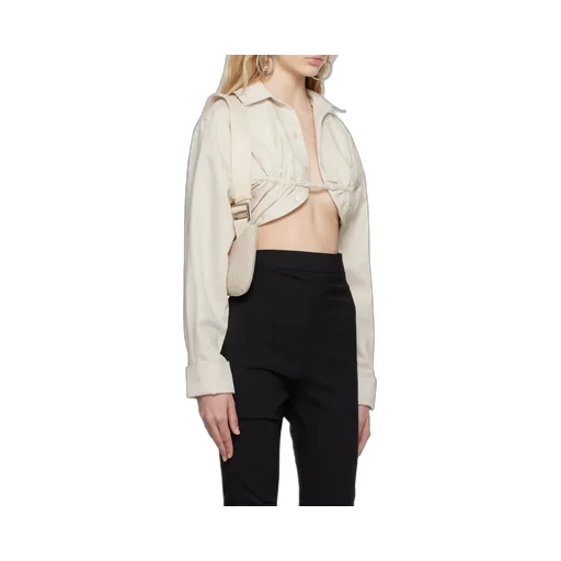 Jacquemus Long-Sleeved Cropped Bolero Shirt