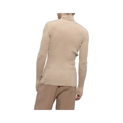 Off-White Helvet Ribbed Long-Sleeved Jumper