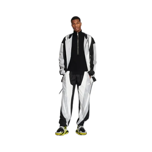 Balmain Logo Nylon Trousers