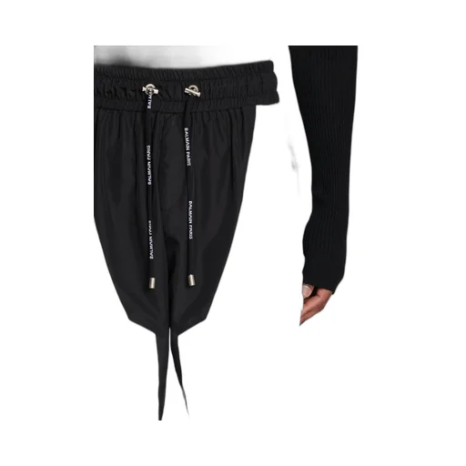 Balmain Logo Nylon Trousers