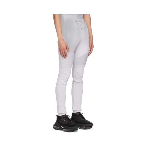 Balmain Logo Printed Cotton Jogging Bottoms
