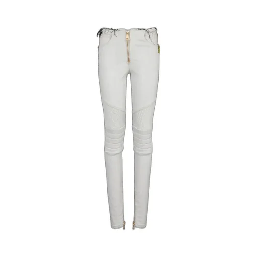 Ribbed Cotton Slim-Fit Jeans
