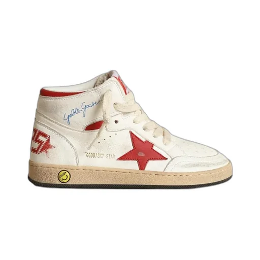 Golden Goose Kids Logo Detailed Lace-Up Sneakers