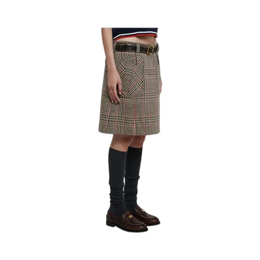 Plaid Skirt