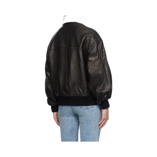 Khaite Shellar Leather Jacket