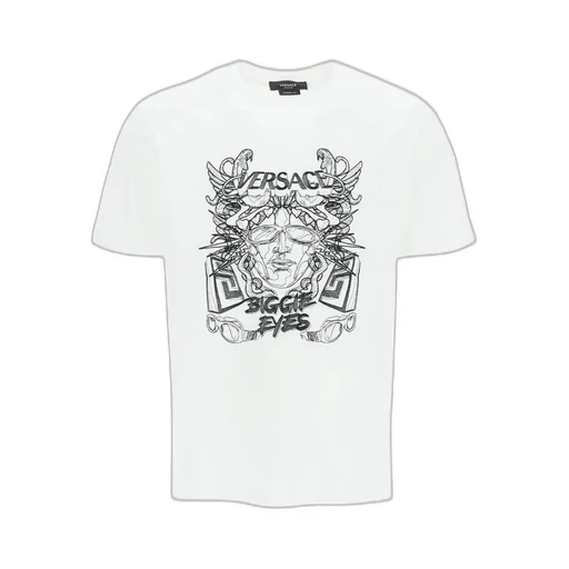 Versace Medusa Head-Printed Crewneck T-Shirt