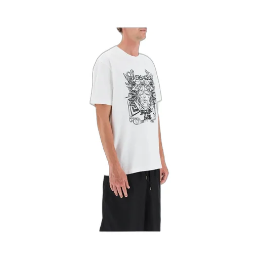 Versace Medusa Head-Printed Crewneck T-Shirt