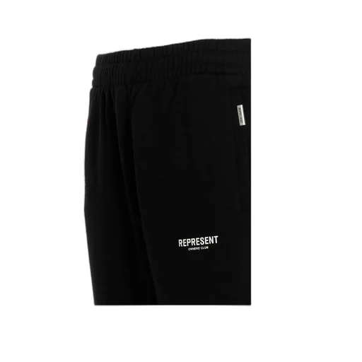 Represent Logo Printed Slim Cut Trousers