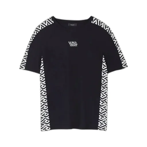 La Greca Panel Short-Sleeve T-Shirt