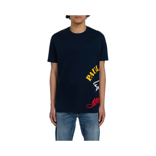 T-Shirt With Round Neck And Short Sleeves