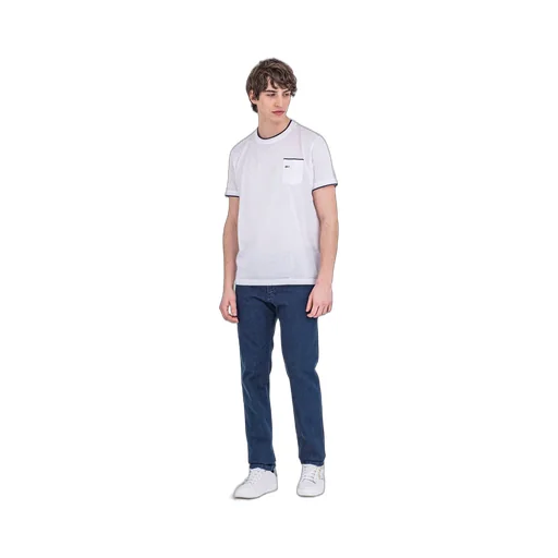 T-Shirt With Round Neck And Short Sleeves