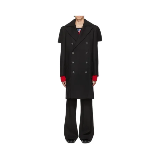 Balmain Double Breasted Long-Sleeved Coat