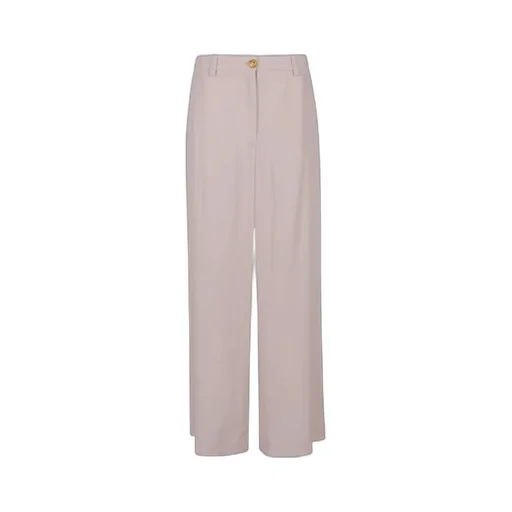 Wide-Leg High-Waist Trousers