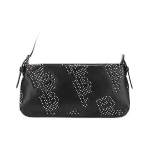 By Far Monogram Stud Shoulder Bag