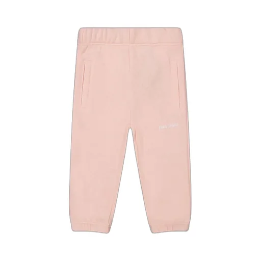 Palm Angels Kids Logo Printed Straight Leg Pants