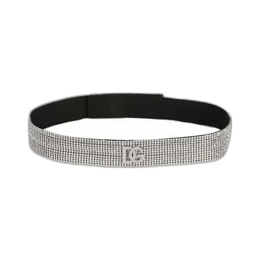 Dolce & Gabbana Dg Logo Plaque Buckle Belt
