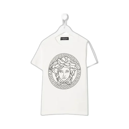 Versace Kids Medusa Printed Crewneck T-Shirt