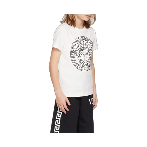 Versace Kids Medusa Printed Crewneck T-Shirt