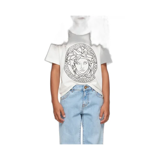 Versace Kids Medusa Printed Crewneck T-Shirt