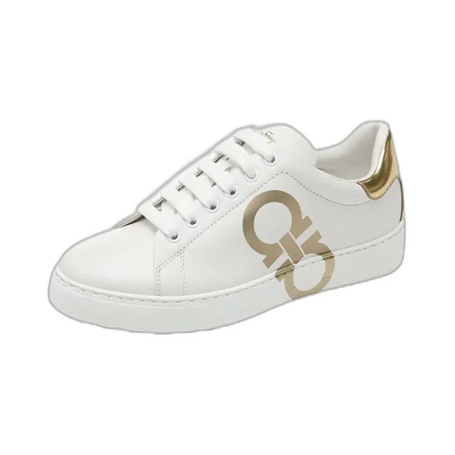 Logo-Laced Casual Sneakers