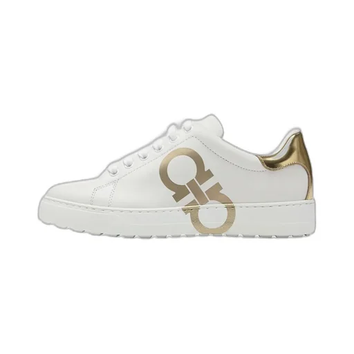 Logo-Laced Casual Sneakers