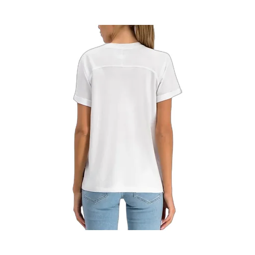 T-Shirt With Round Neck And Short Sleeves