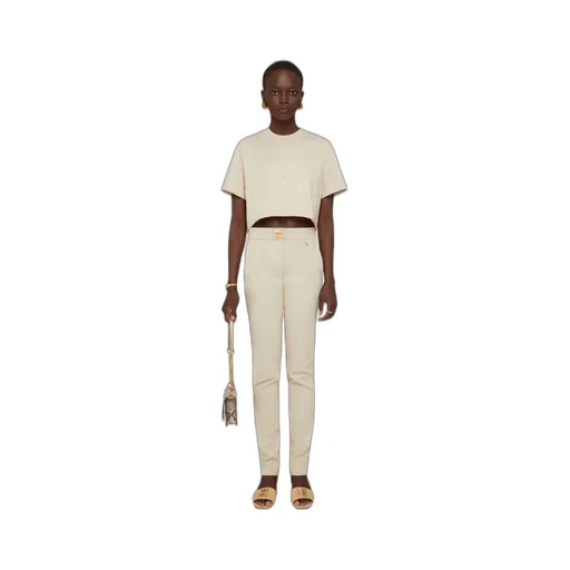 Givenchy Logo Plaque Slim Fit Pants