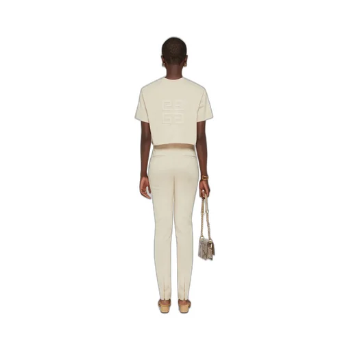 Givenchy Logo Plaque Slim Fit Pants