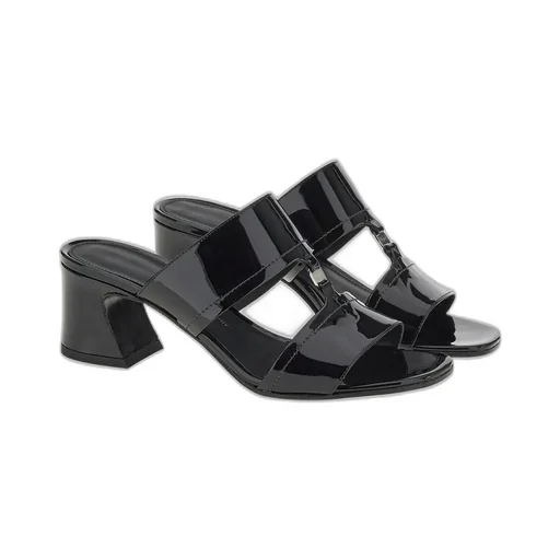 Logo High-Heeled Sandals