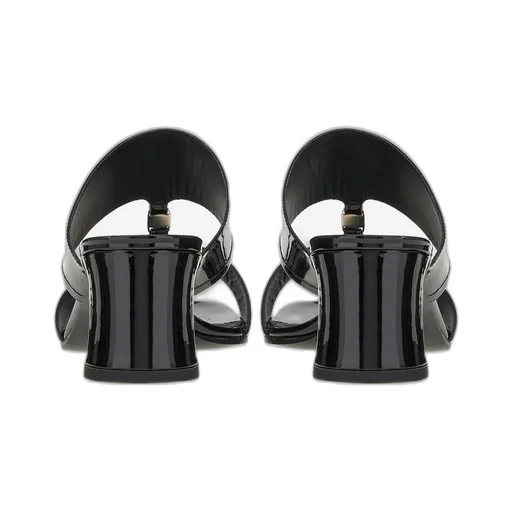 Logo High-Heeled Sandals