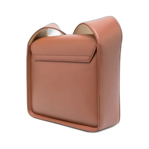 Jil Sander Logo-Detailed Foldover Top Crossbody Bag
