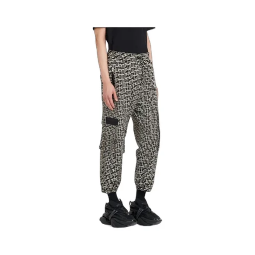 Cargo Pants With Balmain Monogram
