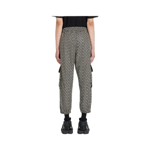 Cargo Pants With Balmain Monogram