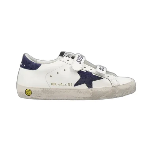 Golden Goose Kids Old School Touch-Strap Sneakers