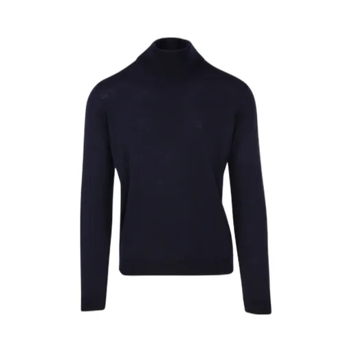 High-Neck Long-Sleeved Sweater
