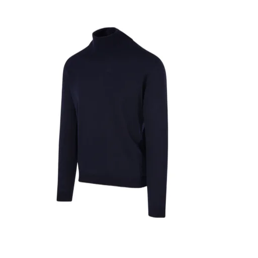 High-Neck Long-Sleeved Sweater