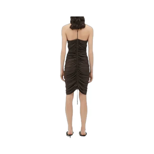 Lightweight Viscose Neck Knitted Dress