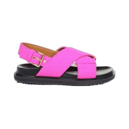 Marni Crossover Strap Sandals